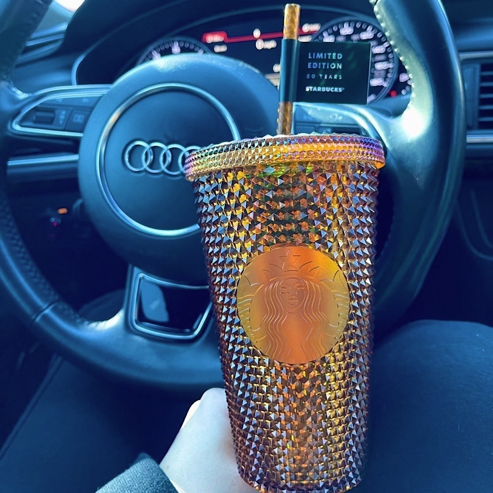 🌟⭐️NEW STARBUCKS HONEY COMB‎ TUMBLER